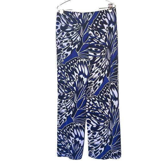 Chicos Travelers Palazzo Pant Size 2 (8-10 US) Wide-Leg Relaxed Fit Stretchy - Picture 5 of 10